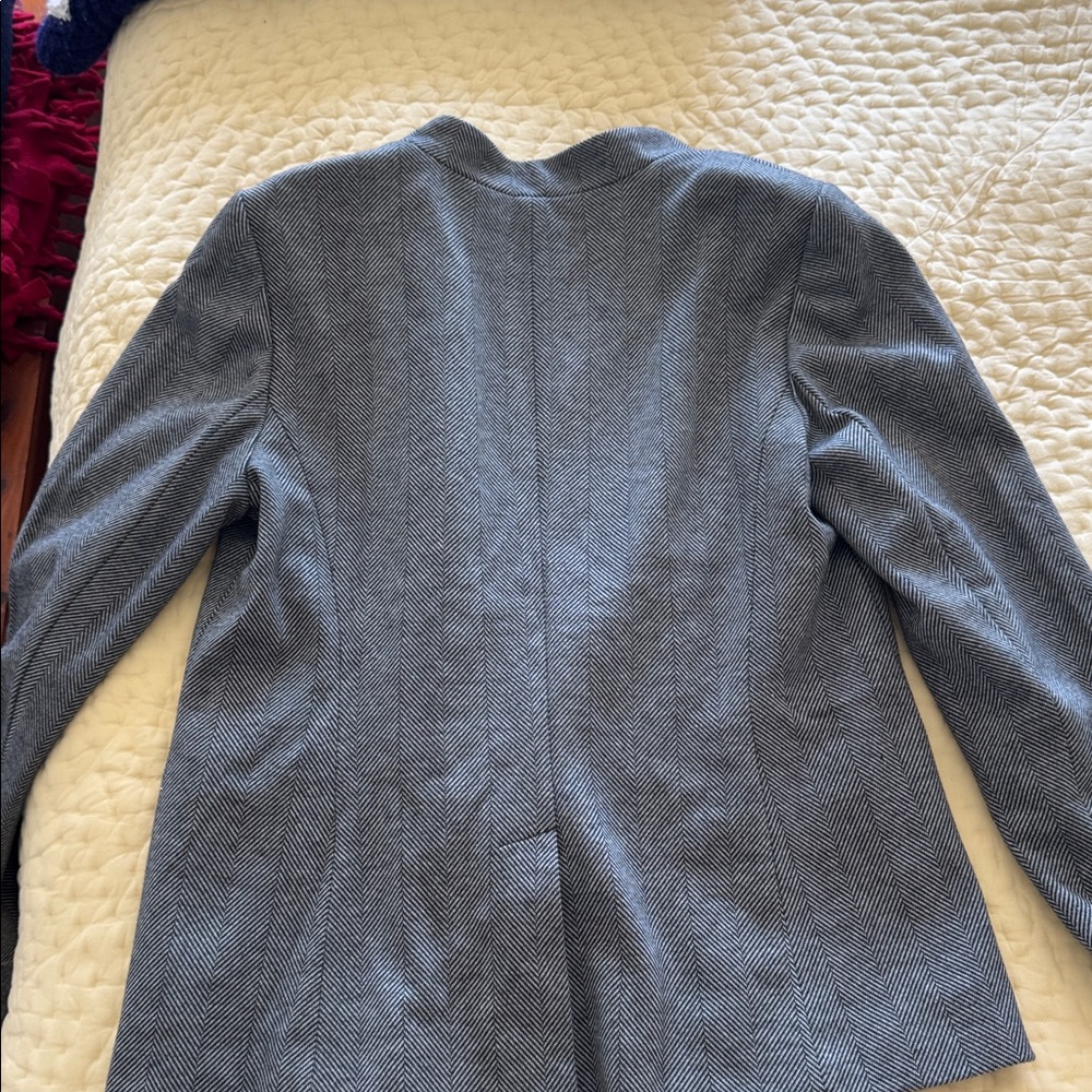 Talbots Gray Blazer - Picture 2 of 2